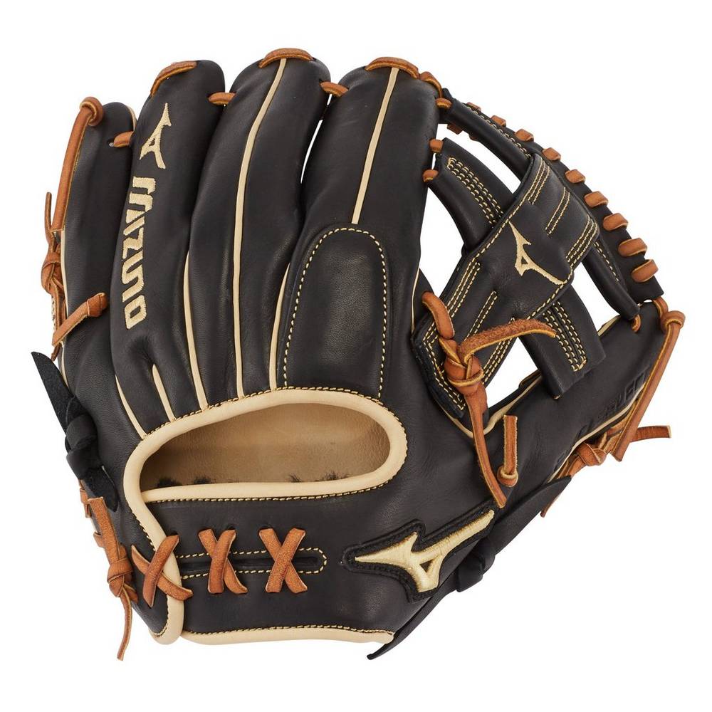 Guantes Mizuno Beisbol Pro Select Infield 11.75" - Deep Pocket Para Hombre Negros 7549263-WL